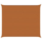 Sun Shade Sail Orange and Brown 6 x 5 m 100% Polyester Oxford