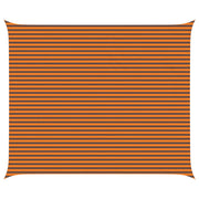 Sun Shade Sail Orange and Brown 6 x 5 m 100% Polyester Oxford