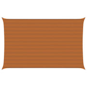 Zonnescherm 8 x 5 m oranje bruin polyester
