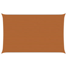 Zonneschaduwzeil Oranje en Bruin 8 x 5 m 100% Polyester Oxford