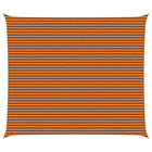 Zonnescherm 7 x 6 m oranje bruin polyester