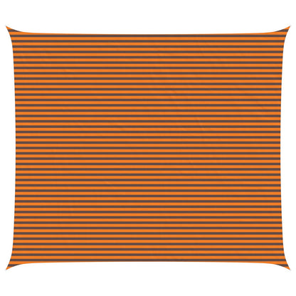 Zonneschaduwzeil Oranje en Bruin 7 x 6 m 100% Polyester Oxford