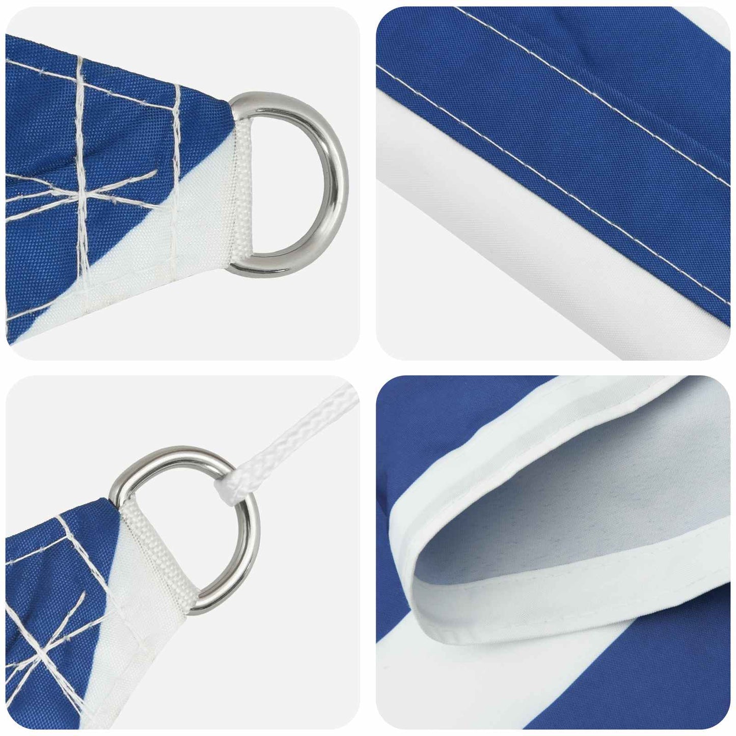 Zonneschaduwzeil PU gecoat oxford