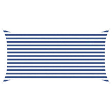 Zonneschaduwzeil Blauw en Wit 4 x 2 m 100% Polyester Oxford