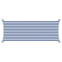 Zonneschaduwzeil Blauw en Wit 5 x 2 m 100% Polyester Oxford