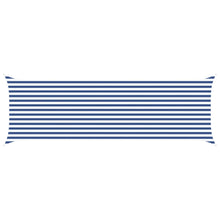 Zonneschaduwzeil Blauw en Wit 6 x 2 m 100% Polyester Oxford