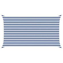 Zonneschaduwzeil Blauw en Wit 4,5 x 2,5 m 100% Polyester Oxford