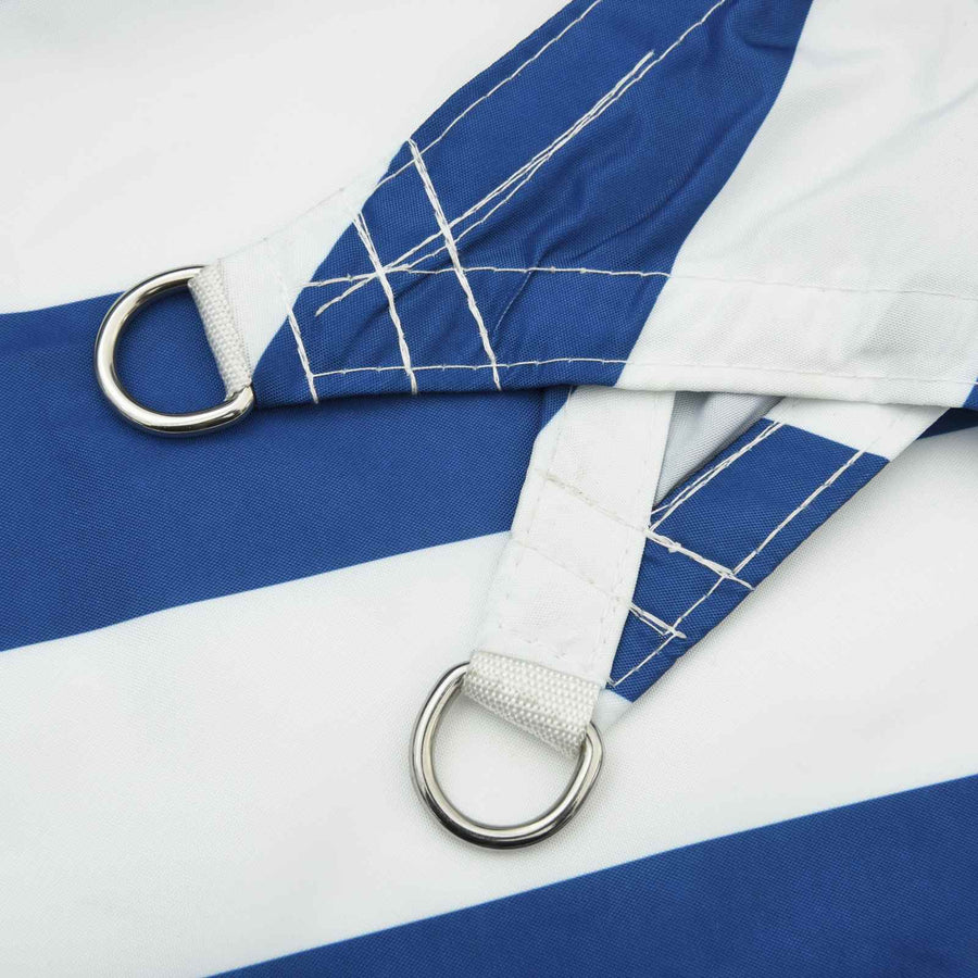 Zonneschaduwzeil Blauw en Wit 5 x 2,5 m 100% Polyester Oxford