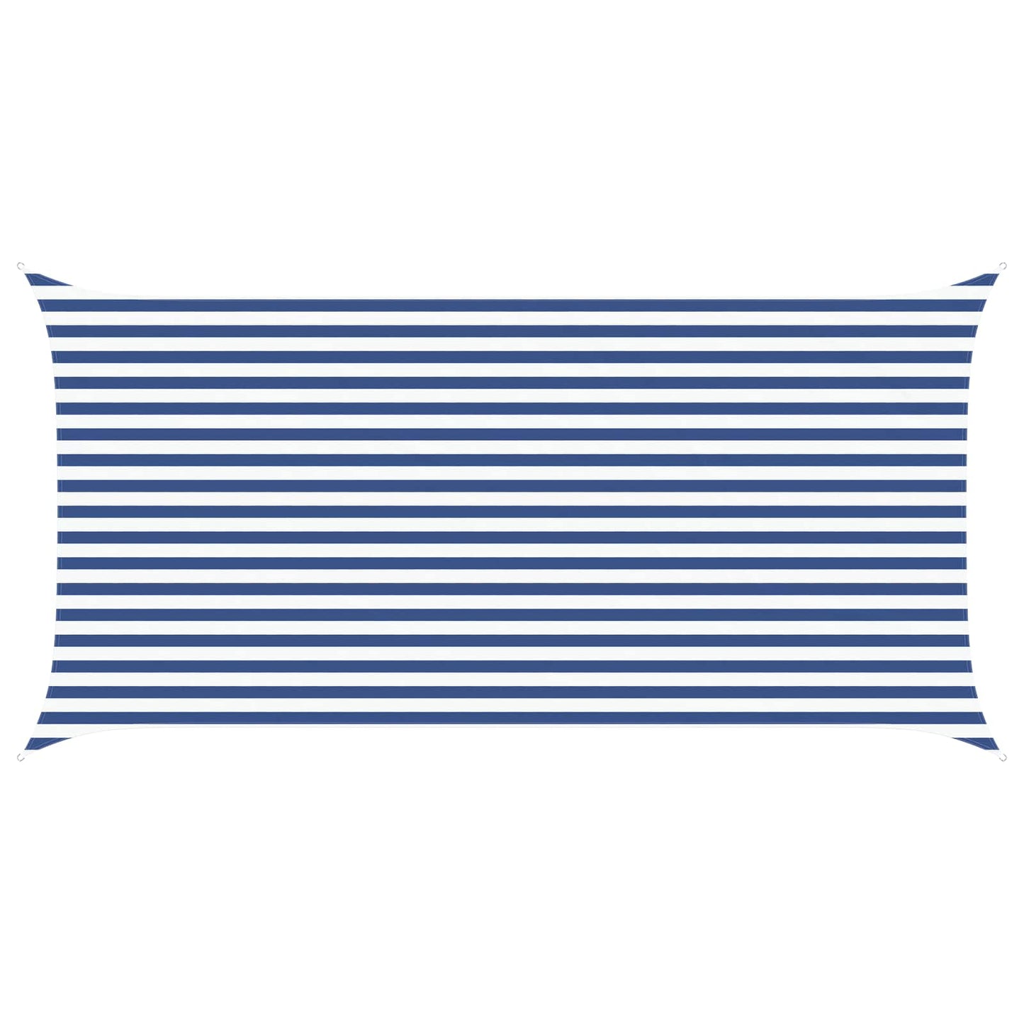 Zonneschaduwzeil Blauw en Wit 5 x 2,5 m 100% Polyester Oxford
