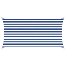 Zonneschaduwzeil Blauw en Wit 5 x 2,5 m 100% Polyester Oxford