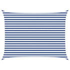 Zonnescherm zeil PU gecoat oxford blauw rechthoekig
