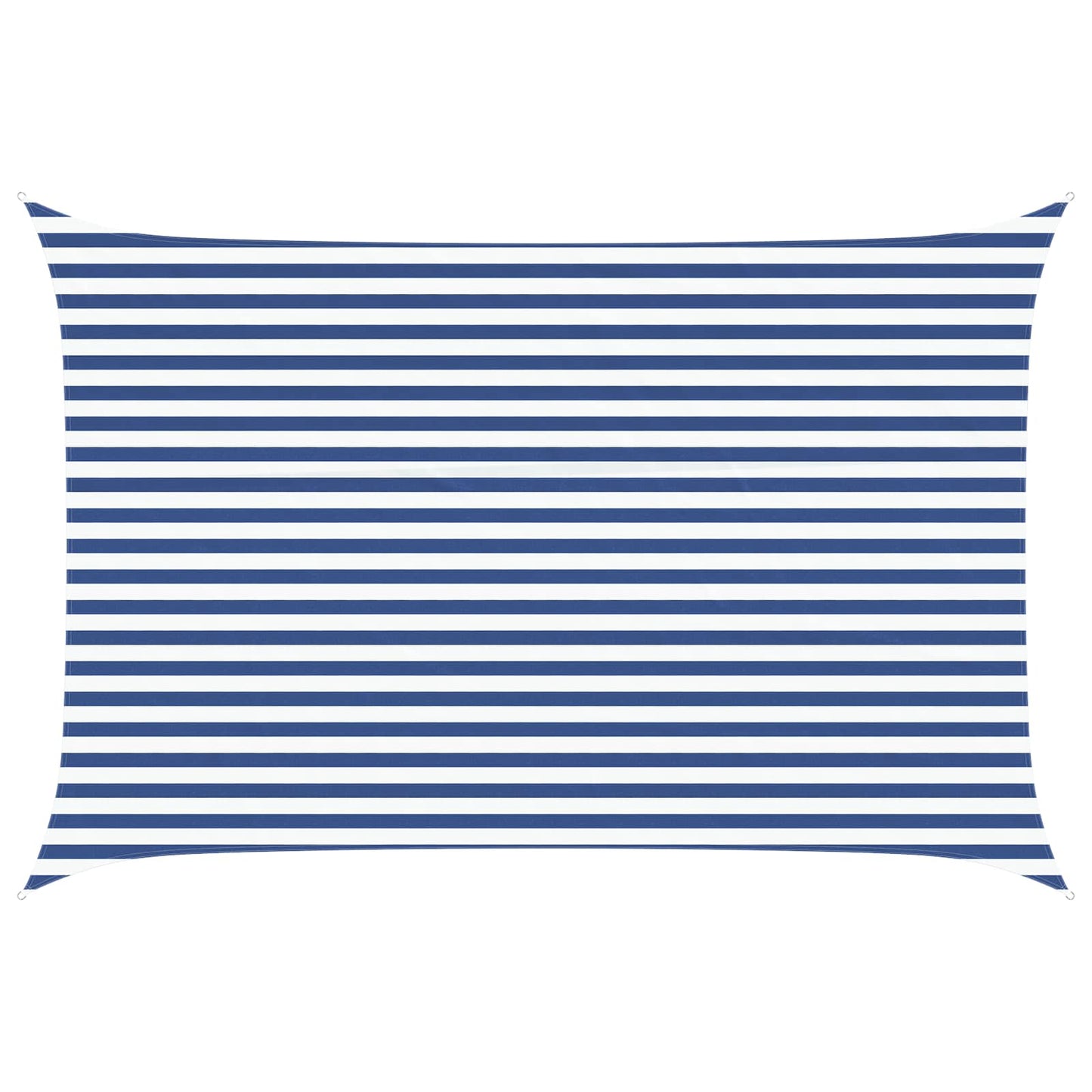 Zonneschaduwzeil Blauw en Wit 4,5 x 3 m 100% Polyester Oxford