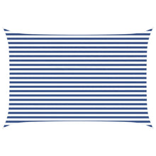 Zonneschaduwzeil Blauw en Wit 4,5 x 3 m 100% Polyester Oxford