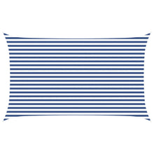 Zonneschaduwzeil Blauw en Wit 5 x 3 m 100% Polyester Oxford
