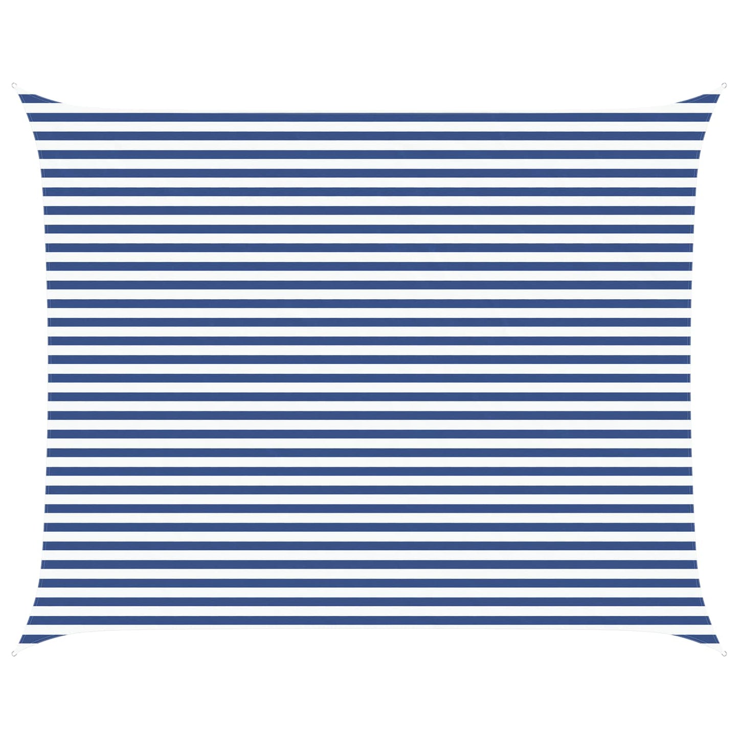 Zonneschaduwzeil Blauw en Wit 5 x 4 m 100% Polyester Oxford