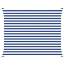 Zonneschaduwzeil Blauw en Wit 5 x 4 m 100% Polyester Oxford