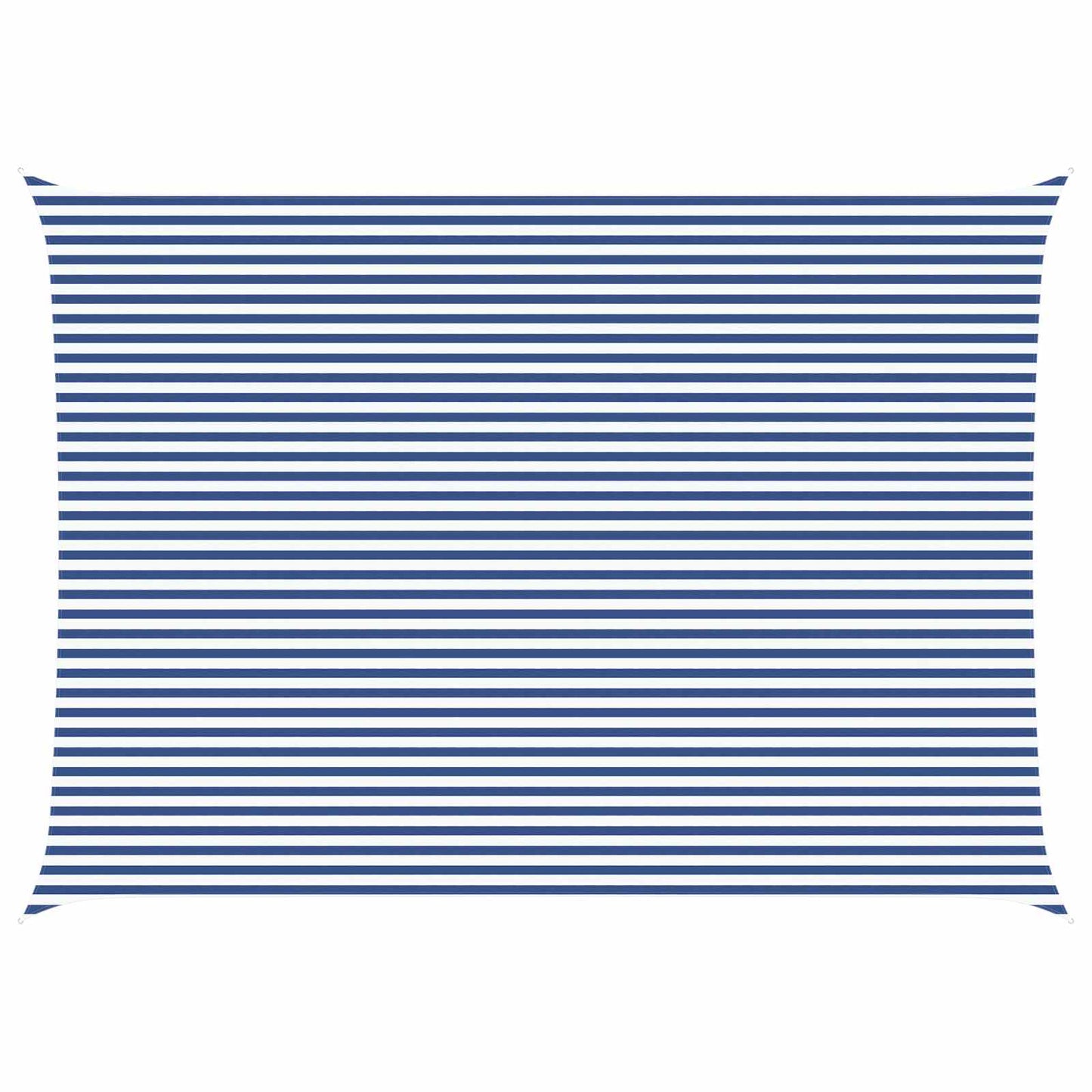 Zonneschaduwzeil Blauw en Wit 7 x 5 m 100% Polyester Oxford