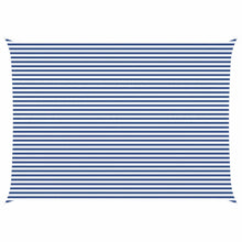 Zonneschaduwzeil Blauw en Wit 7 x 5 m 100% Polyester Oxford