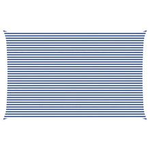 Zonneschaduwzeil Blauw en Wit 8 x 5 m 100% Polyester Oxford