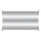 Zonnescherm 4,5 x 2,5 m lichtgrijs