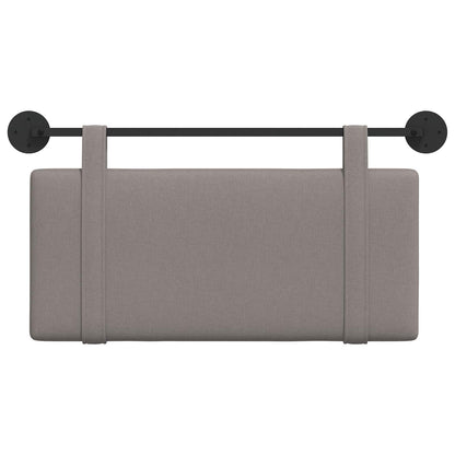 Hangend Hoofdeinde Wandgemonteerd Taupe 90 x 55 x 5 cm Stof