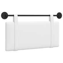 Hangend Hoofdeinde Wandgemonteerd Effen Wit 90 x 55 x 5 cm Stof