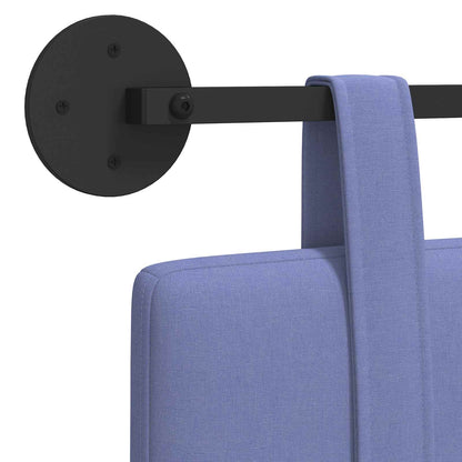 Hangend Hoofdeinde Effen Jeans Blauw 90 x 55 x 5 cm Stof