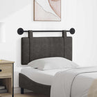Wall-mounted Headboard Plain Black 90 x 55 x 5 cm Antique PU