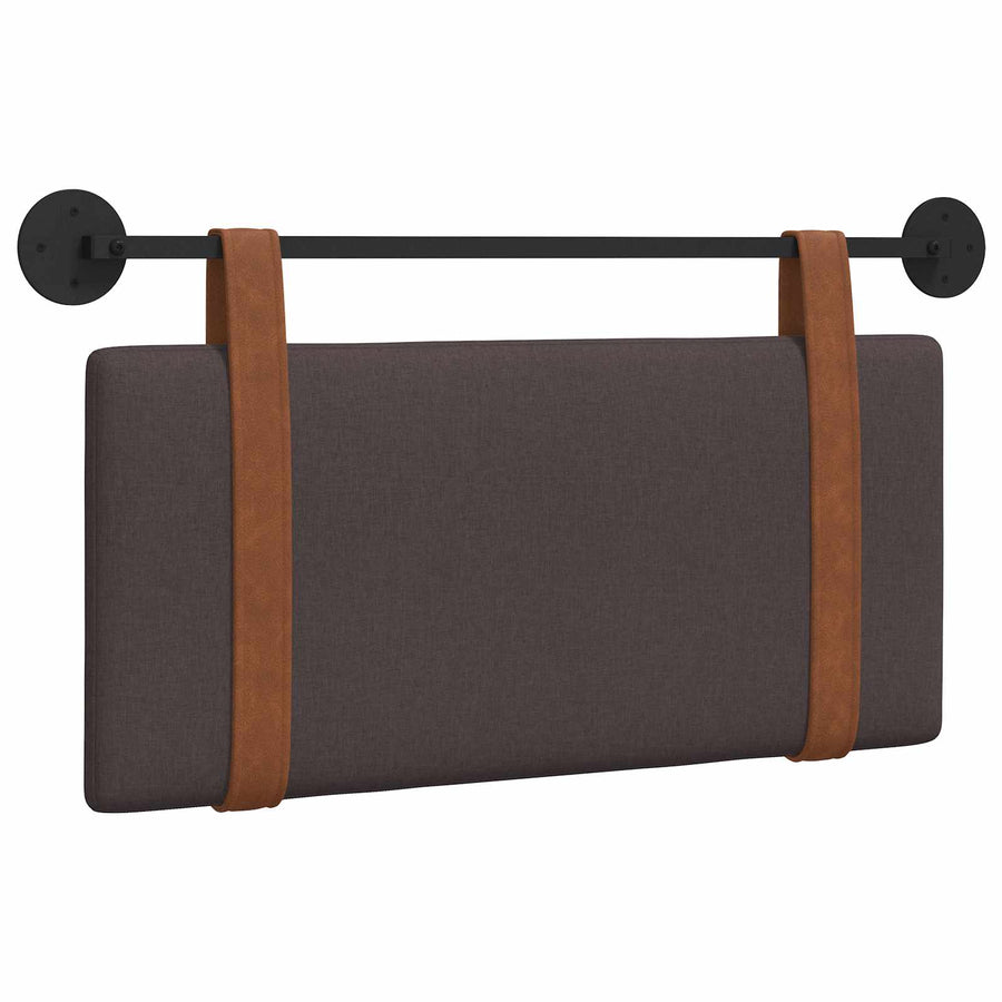 Hangend Hoofdeinde Effen Donkerbruin 80 x 40 cm Bewerkt hout