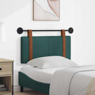 Hanging Headboard Solid Dark Green 80 x 40 cm Treated Wood