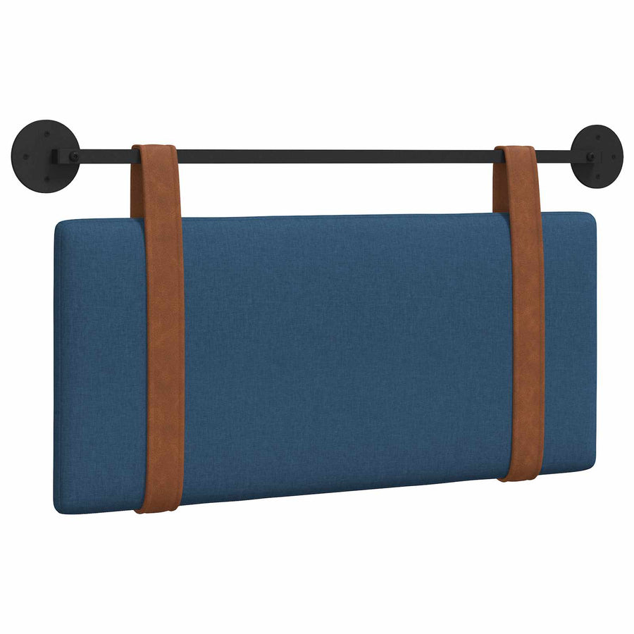 Hangend Hoofdeinde Wandgemonteerd Blauw 80 x 40 cm Bewerkt hout