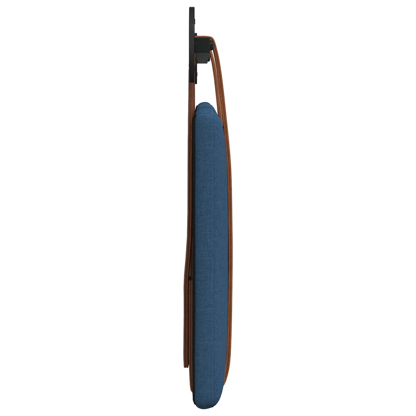 Hangend Hoofdeinde Wandgemonteerd Blauw 80 x 40 cm Bewerkt hout