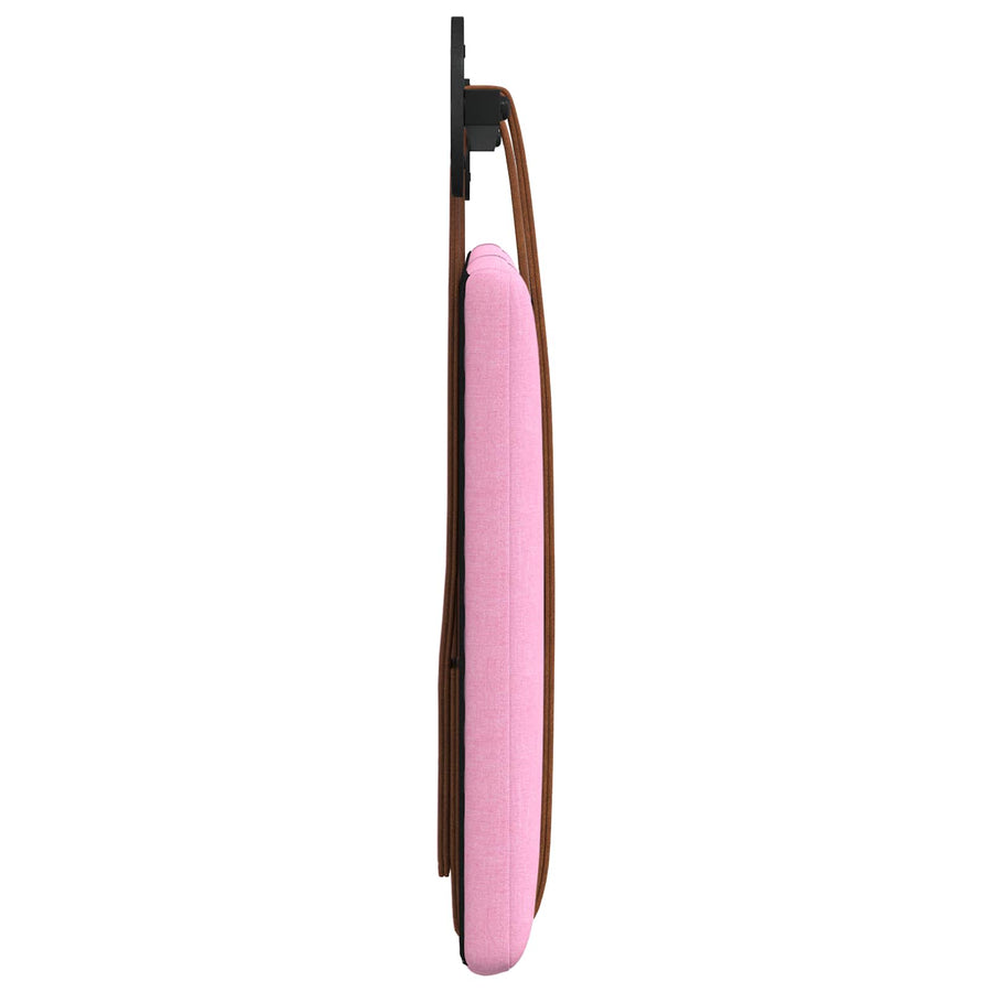 Hangend Hoofdeinde Wandgemonteerd Roze 80 x 40 cm Bewerkt hout