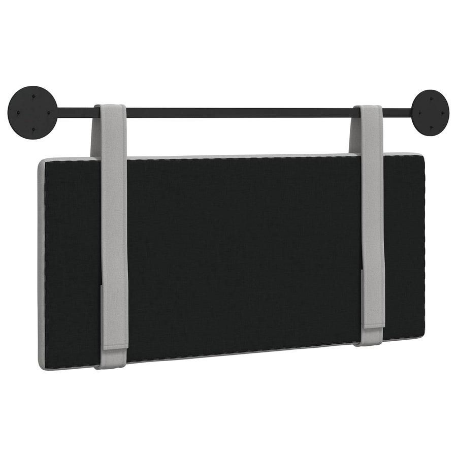 Hangend Hoofdeinde Effen Wolkengrijs 100 x 55 x 5 cm Stof