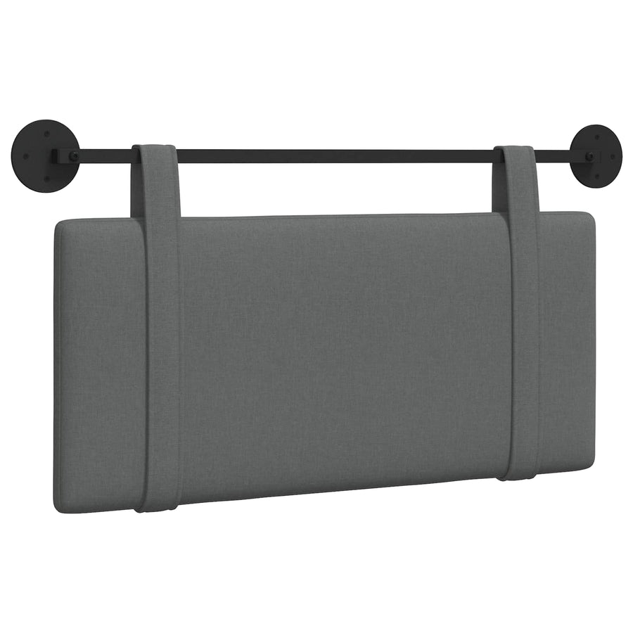 Hangend Hoofdeinde Effen Donkergrijs 100 x 55 x 5 cm Stof