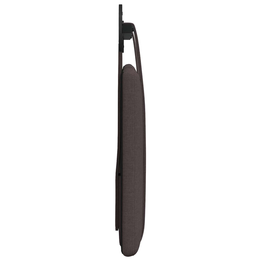 Hangend Hoofdeinde Effen Donkerbruin 100 x 55 x 5 cm Stof