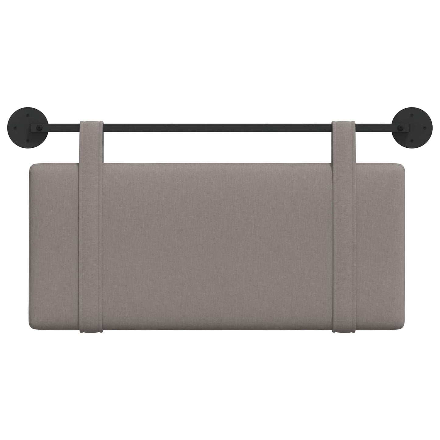 Hangend Hoofdeinde Wandgemonteerd Taupe 100 x 55 x 5 cm Stof