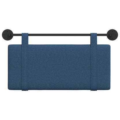 Hangend Hoofdeinde Wandgemonteerd Blauw 100 x 55 x 5 cm Stof