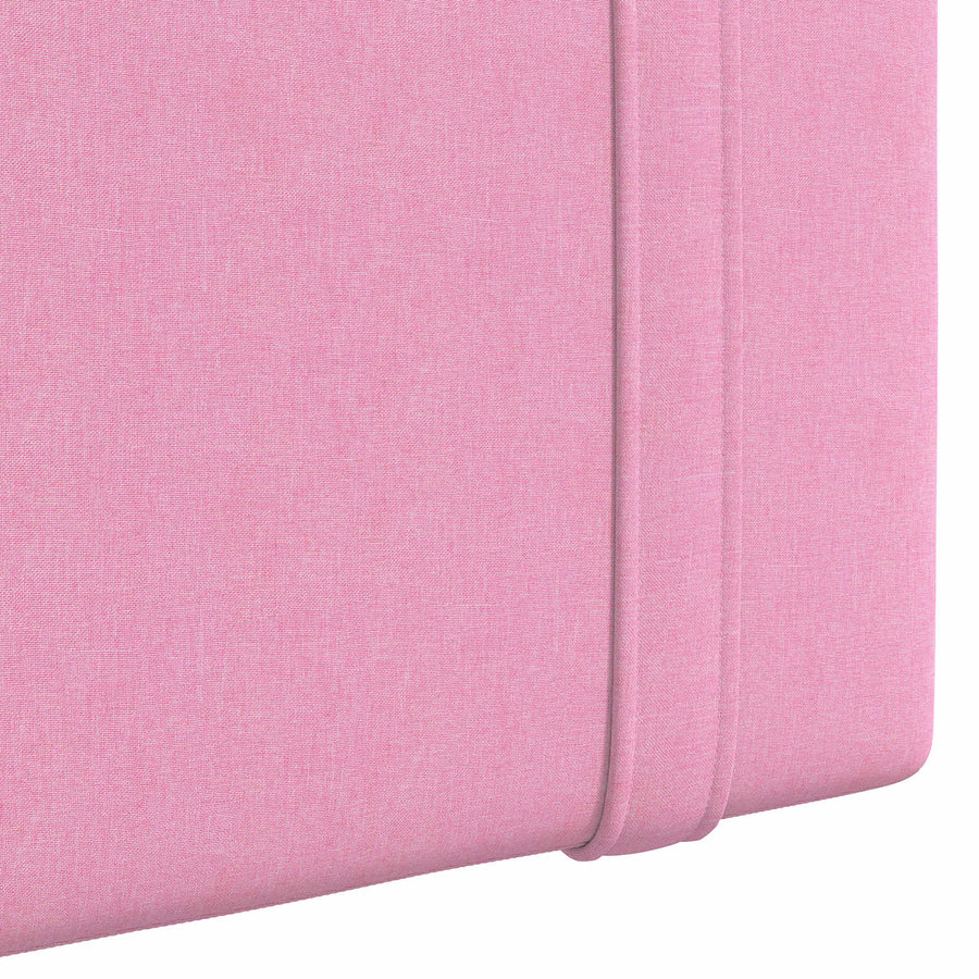 Hangend Hoofdeinde Wandgemonteerd Roze 100 x 55 x 5 cm Stof