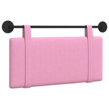 Hangend Hoofdeinde Wandgemonteerd Roze 100 x 55 x 5 cm Stof
