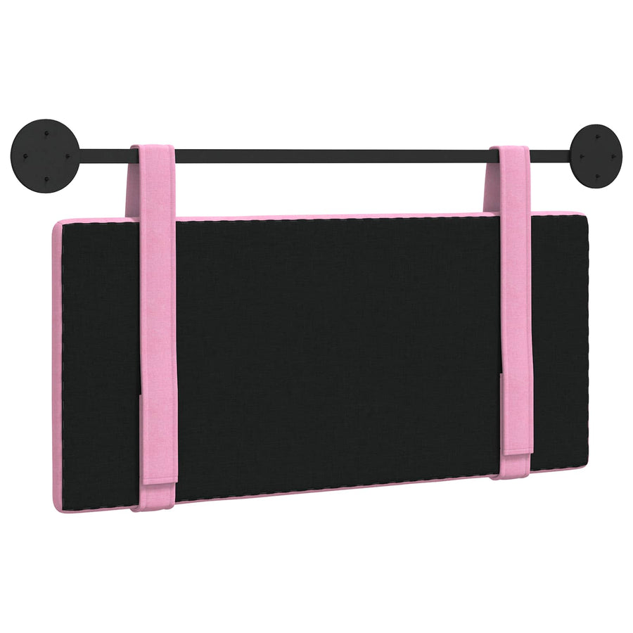 Hangend Hoofdeinde Wandgemonteerd Roze 100 x 55 x 5 cm Stof