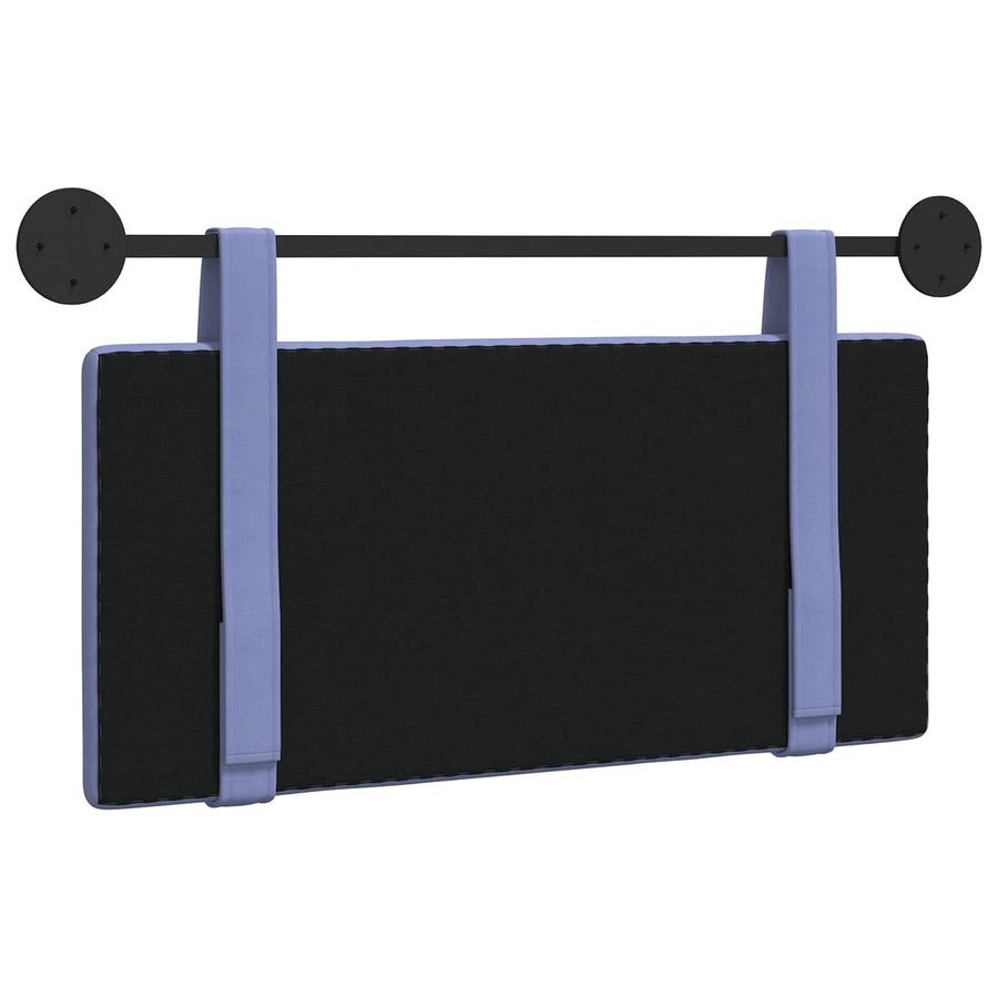 Hangend Hoofdeinde Effen Jeans Blauw 100 x 55 x 5 cm Stof