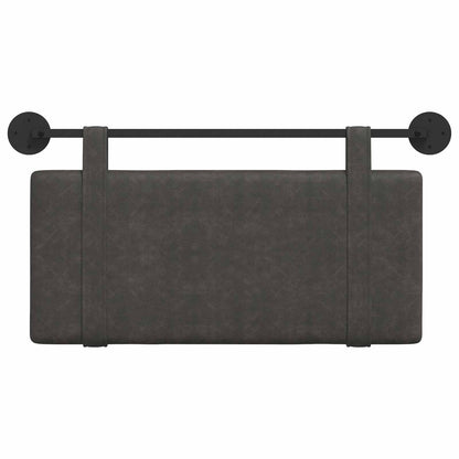 Hangend Hoofdeinde Effen Zwart 100 x 55 x 5 cm Antiek PU