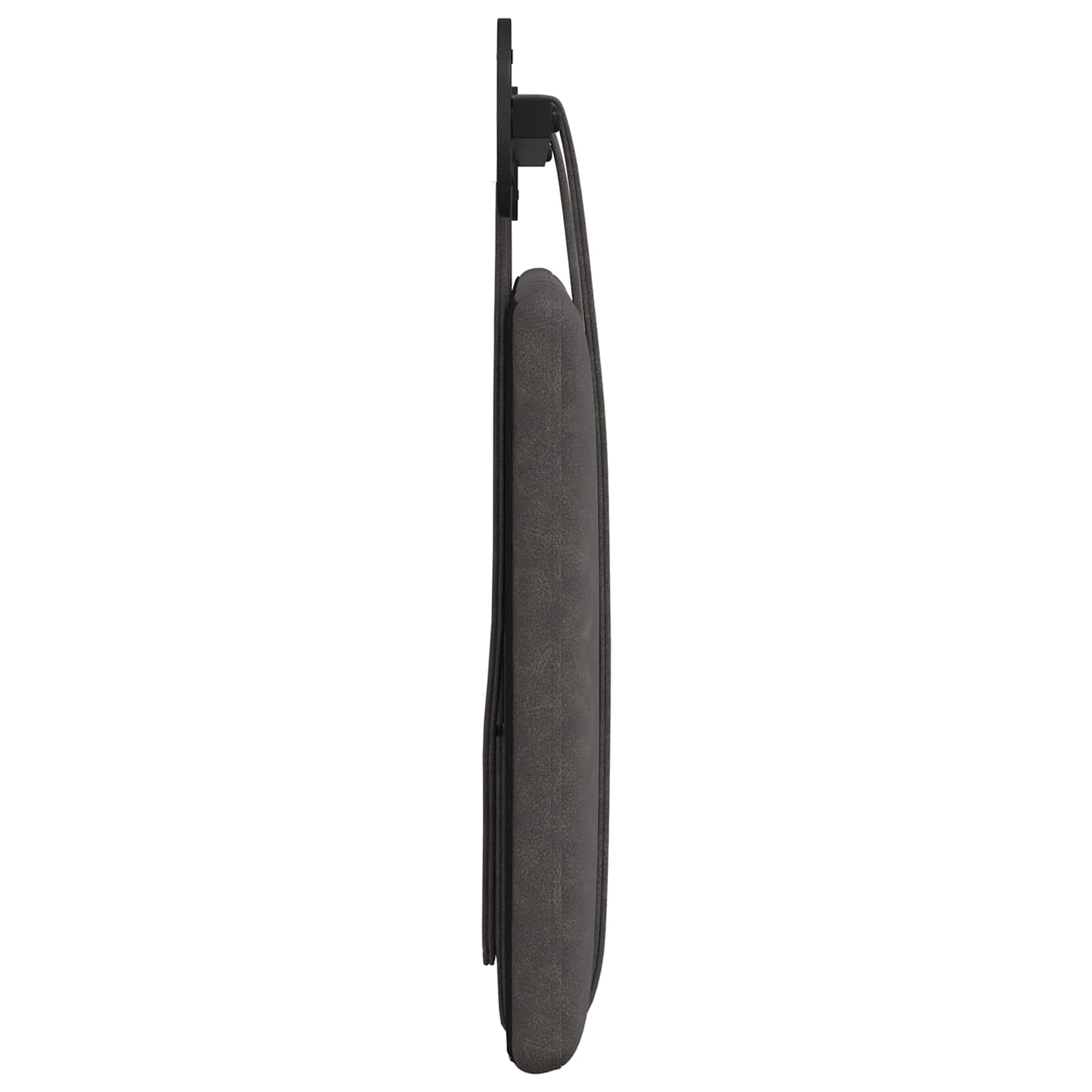 Hangend Hoofdeinde Effen Zwart 100 x 55 x 5 cm Antiek PU