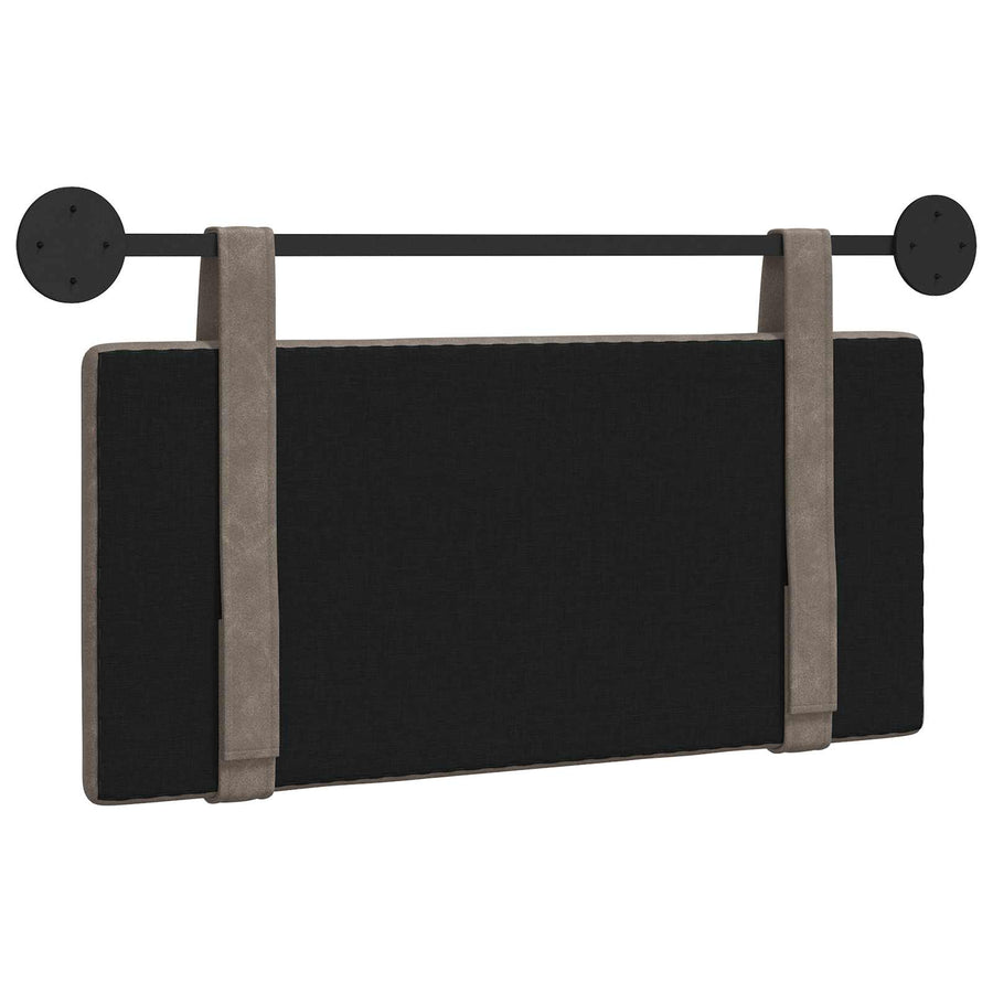 Hangend Hoofdeinde Effen Grijs 100 x 55 x 5 cm Antiek PU