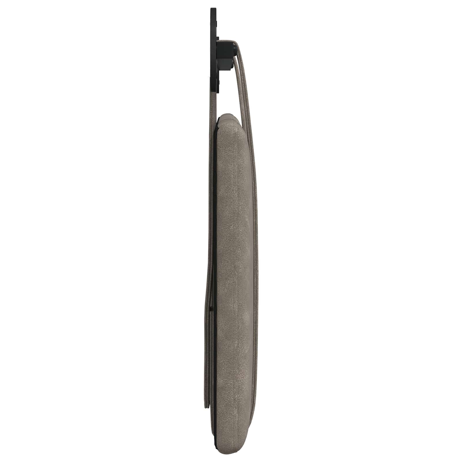 Hangend Hoofdeinde Effen Grijs 100 x 55 x 5 cm Antiek PU