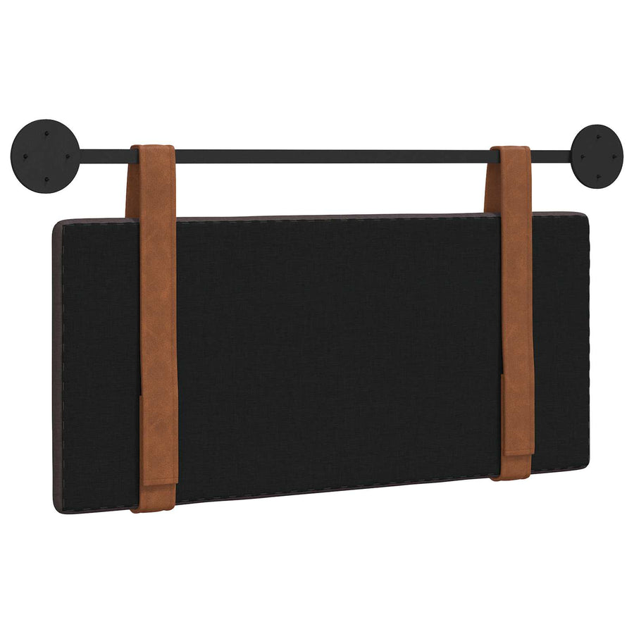 Hangend Hoofdeinde Effen Donkerbruin 90 x 40 cm Bewerkt hout
