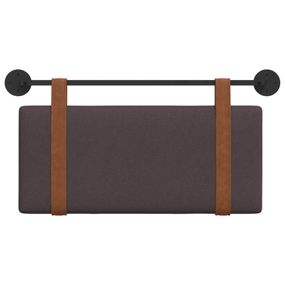 Hangend Hoofdeinde Effen Donkerbruin 90 x 40 cm Bewerkt hout