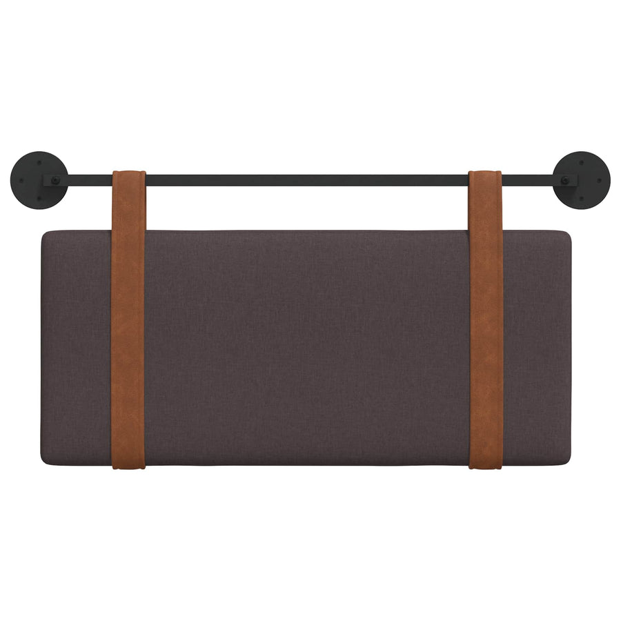 Hangend Hoofdeinde Effen Donkerbruin 90 x 40 cm Bewerkt hout
