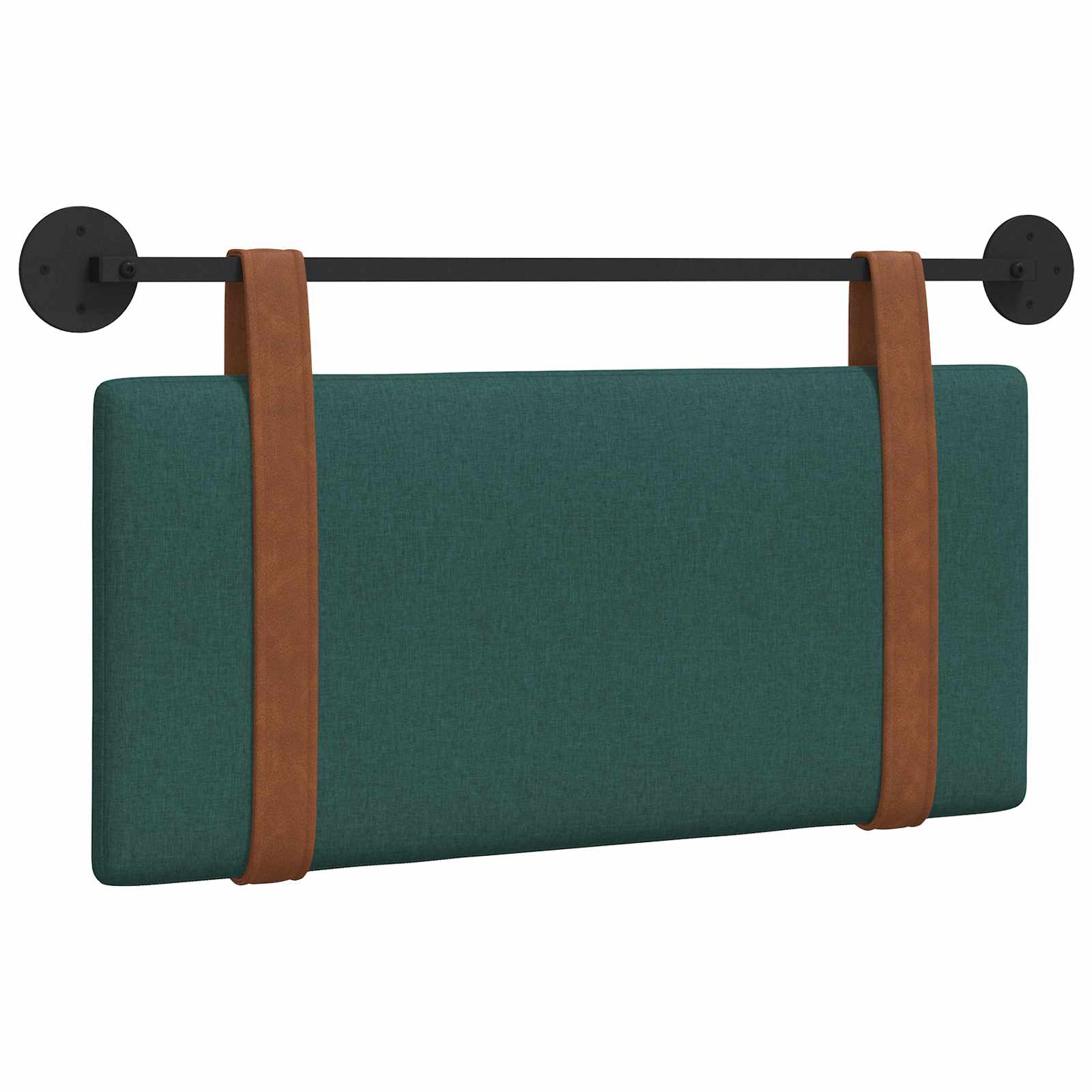 Hangend Hoofdeinde Effen Donkergroen 90 x 40 cm Bewerkt hout
